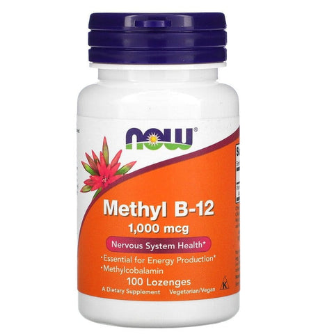 Vitamin B12 Methyl B - 12 1000 mcg 100 Tabletten NOW FOODS