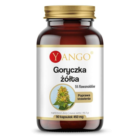 Gelbe Bitterkeit 5% Flavonoide 90 Kapseln YANGO