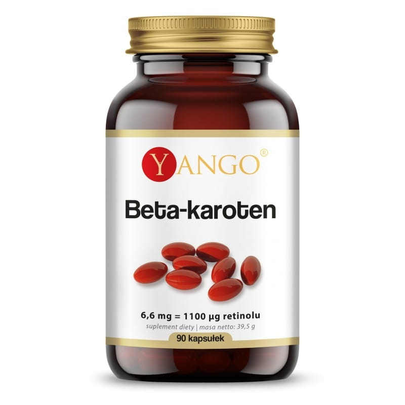 Beta-Carotin Provitamin A 90 Kapseln YANGO