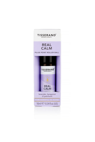 Real CALM Pulspunkt Rollerball ätherisches Öl 10 ml TISSERAND