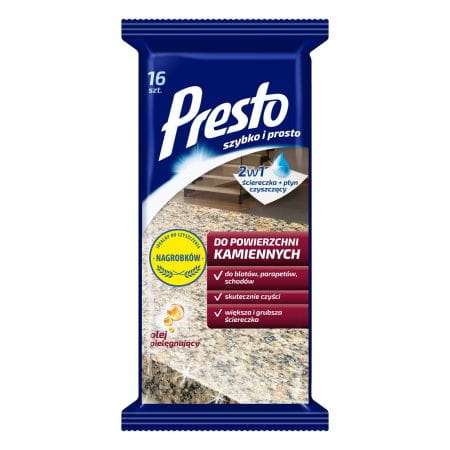 Presto Clean Haushaltstücher für Steinoberflächen 16 Stk.