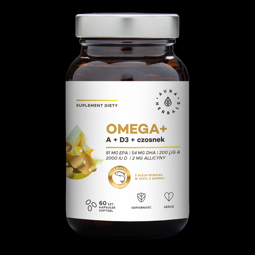 Omegaai Vitamin A Und D3 2000 Ie Cholecalciferol Und Knoblauch 60