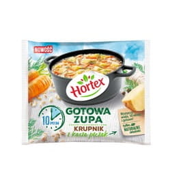 Gefrorene Fertigsuppe Krupnik mit Graupen Hortex 450g