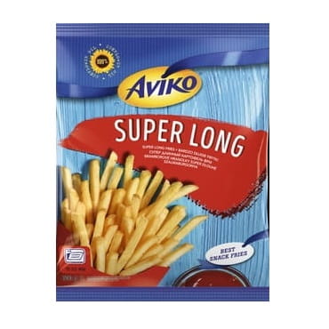 Gefrorene Aviko Fries Super Long Extra Long 600g