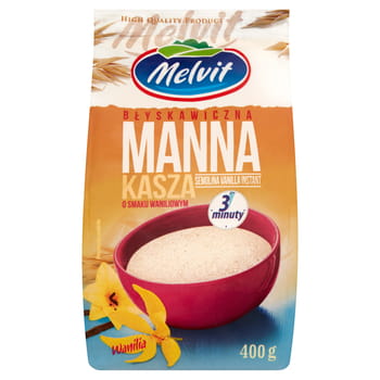 Melvit Instant-Vanillegrieß 400g