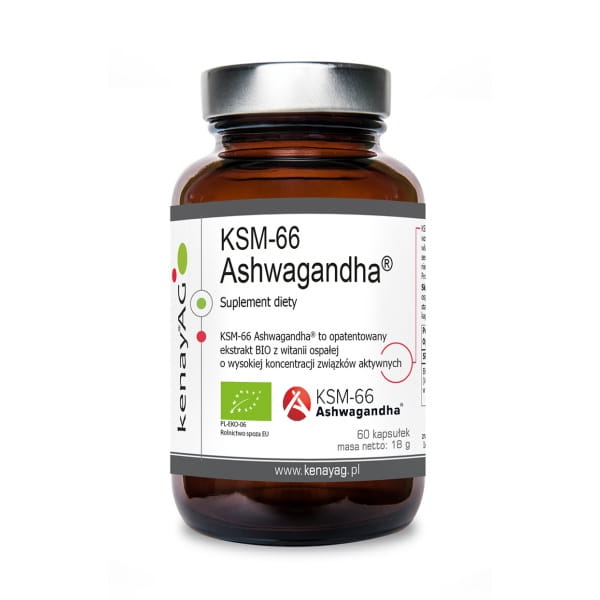 Eco Ashwagandha KSM66 60 Kapseln KENAY