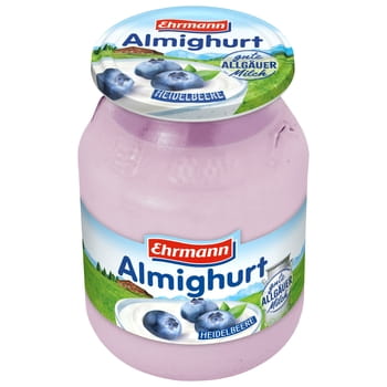 Joghurt Ehrmann Almighurt Blaubeere, Kiwi, Stachelbeere 500g