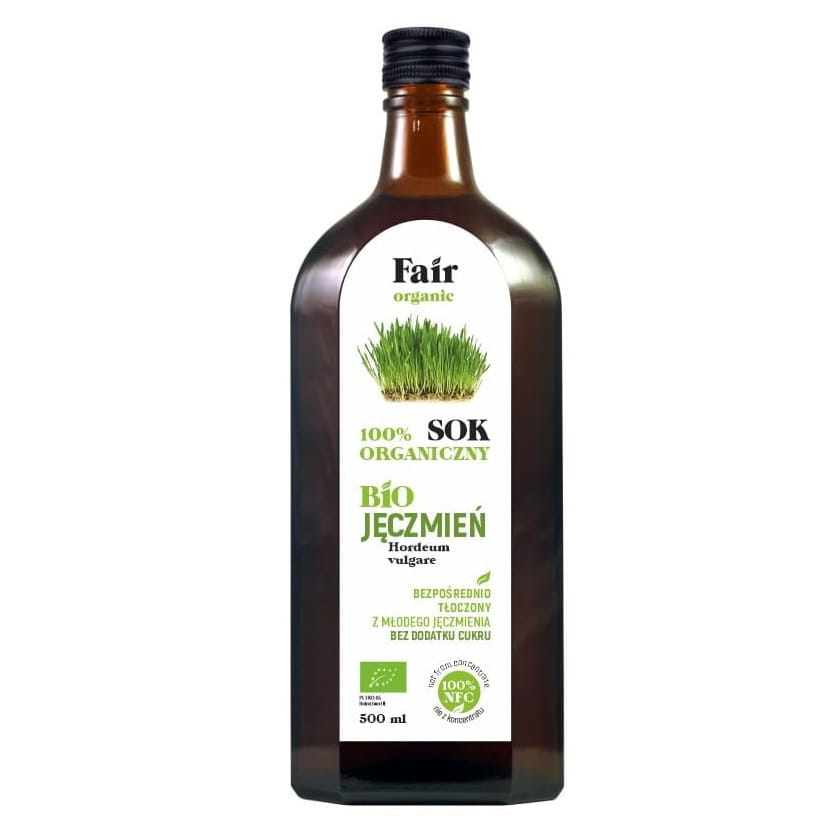 Saft aus junger Gerste NFC BIO 500 ml - FAIR BIO