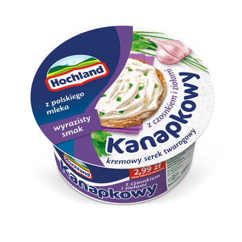 Sandwichkäse mit Knoblauch und Kräutern Hochland 130g