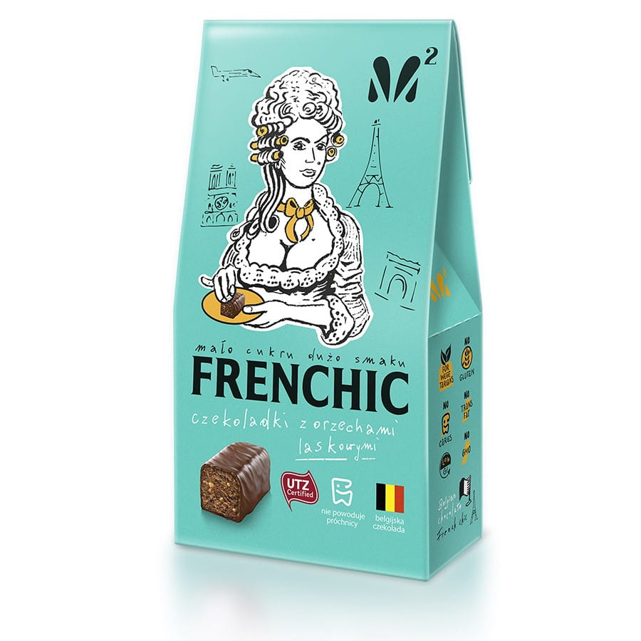 Haselnuss- und italienische Frenchic-Pralinen 100g