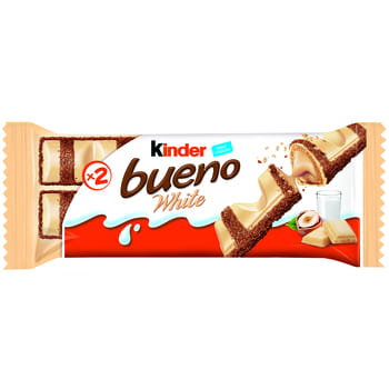 Weiße Kinder-Bueno-Waffel mit Ferrero-Füllung, 39 g