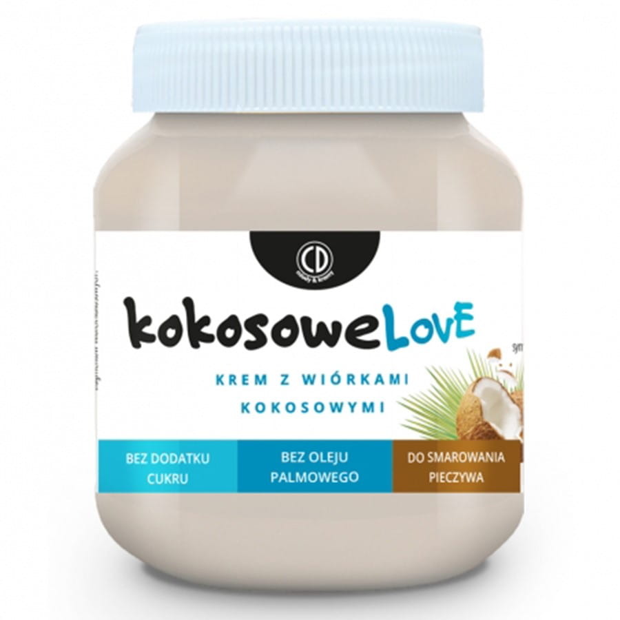 Creme mit Kokosflocken - Kokosöl 320g - CD