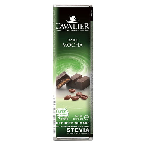 Dunkler Schokoriegel mit Kaffeefüllung 40g CAVALIER