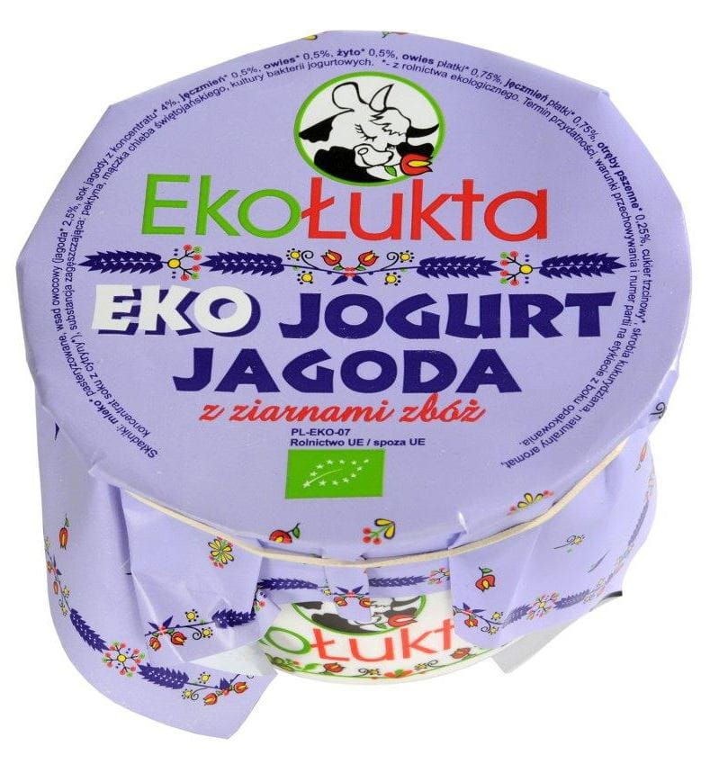 Heidelbeerjoghurt mit Getreidekörnern BIO 200 g - ECO LUKTA