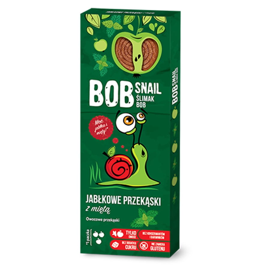 Apfel-Minz-Snack 30g BOB SNAIL