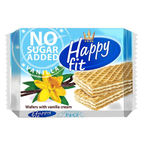 Vanillewaffeln ohne Zuckerzusatz HAPPY FIT 95g