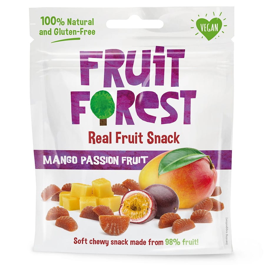 Fruchtbonbons mit Mango und Maracuja 30g FRUIT FOREST