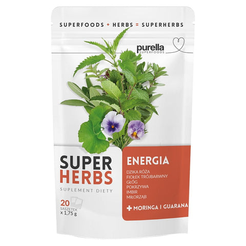 Kräutermischung - Energie 20 Beutel x 175g PURELLA SUPERFOODS