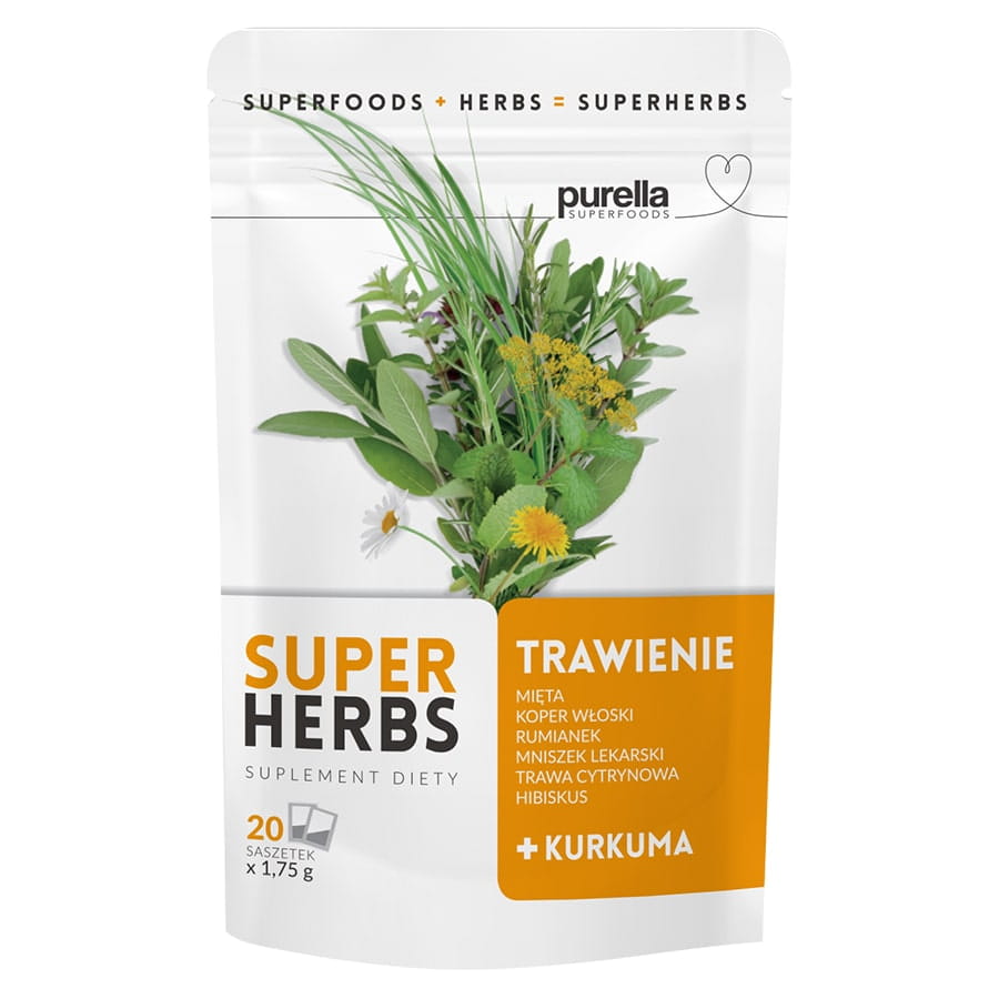 Kräutermischung - Verdauung 20 Beutel x 175g PURELLA SUPERFOODS