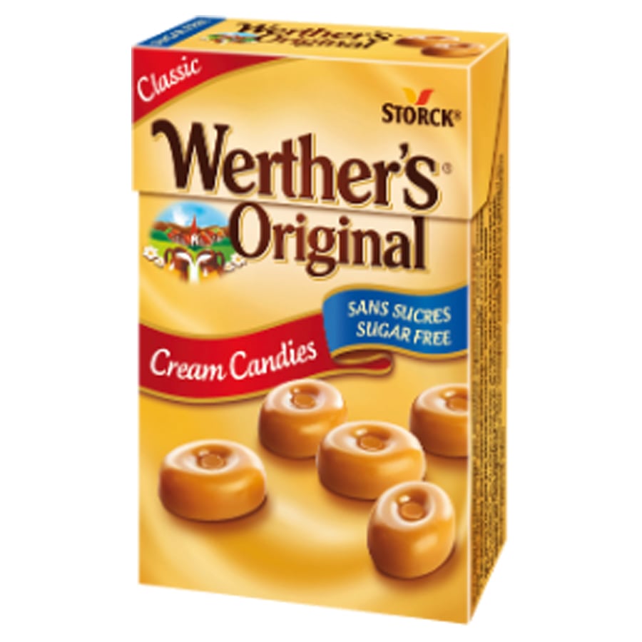 Karamellen mit Sahnegeschmack ohne Zucker 42g WERTHER'S ORIGINAL