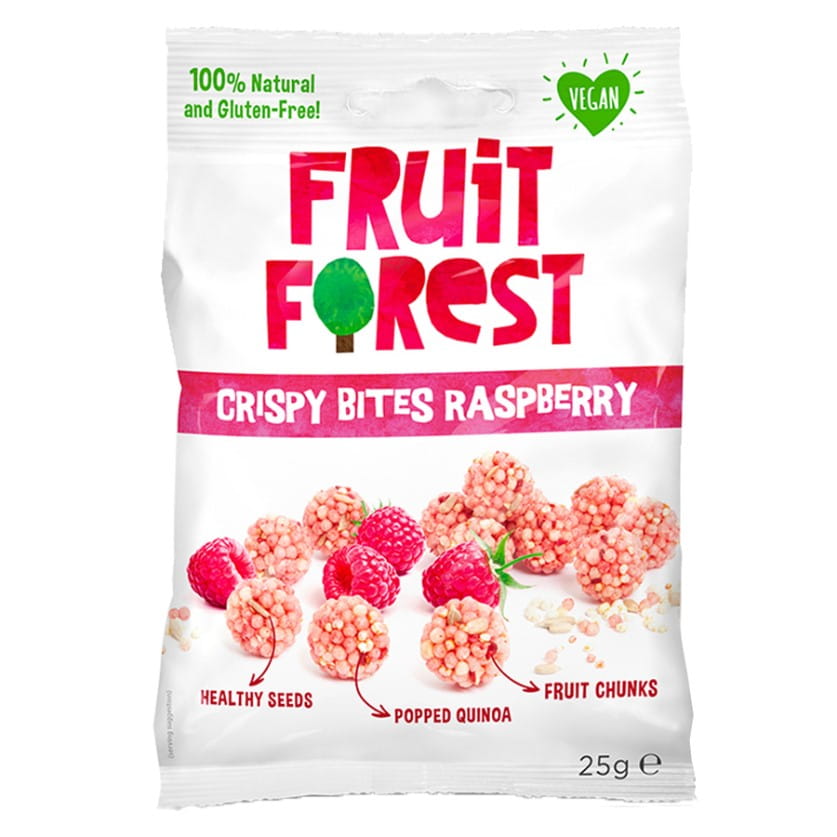 Himbeerchips CRISPY bites FRUIT FOREST 25g