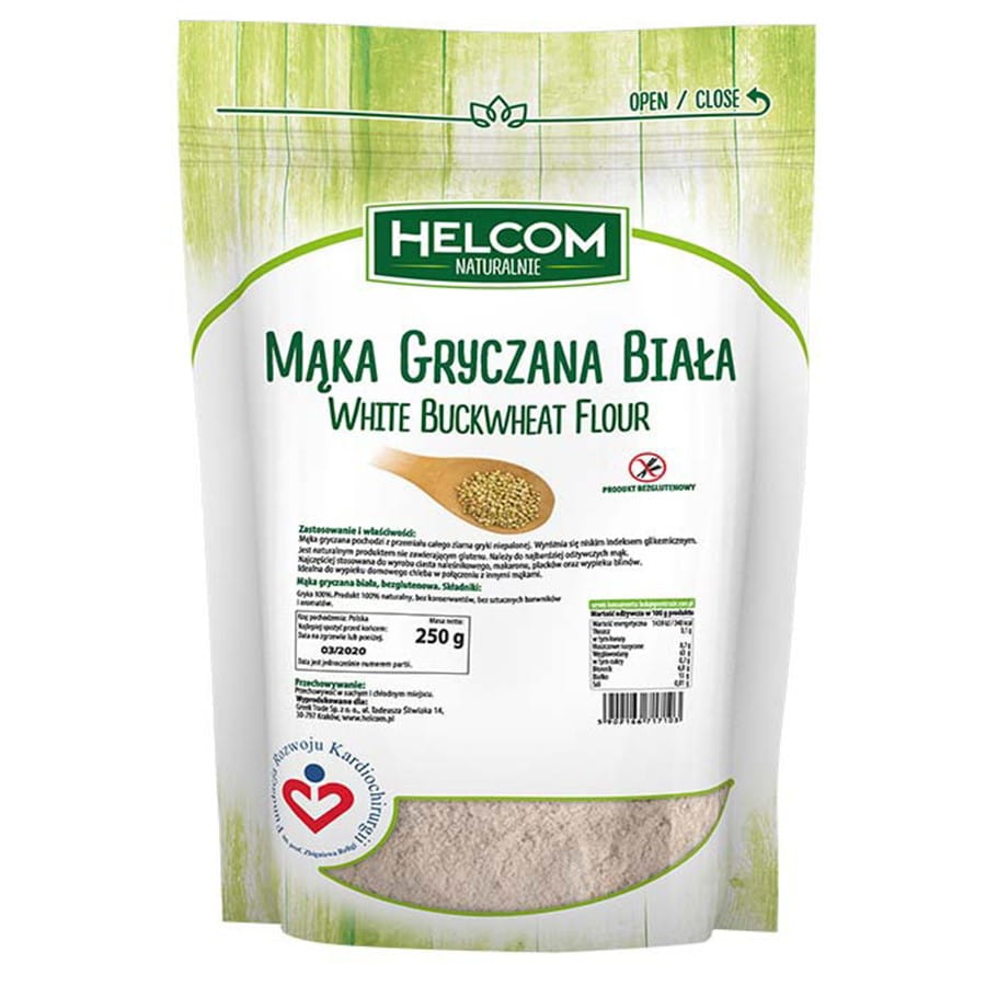 Weißes Buchweizenmehl 250g HELCOM