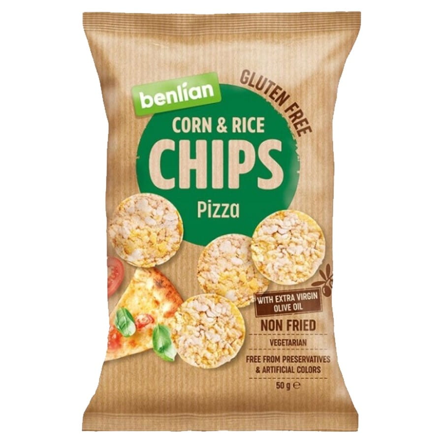 Mais- und Reischips - Pizza 50g BENLIAN