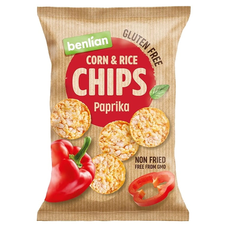 Mais- und Reischips - Pfeffer 50g BENLIAN