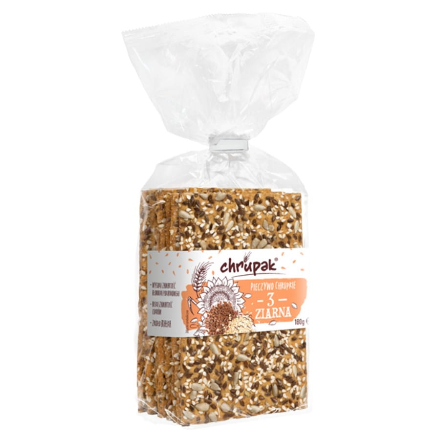 Knuspriges Brot, 3 Körner, 180 g CHRUPAK