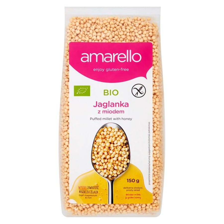 Hirse mit Honig AMARELLO BIO 150g