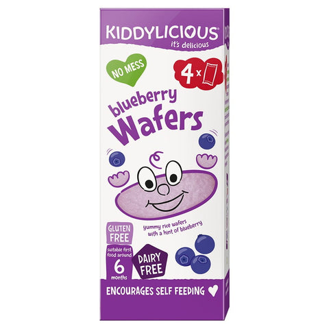 Miniwaffeln - Heidelbeere 16g KIDDYLICIOUS