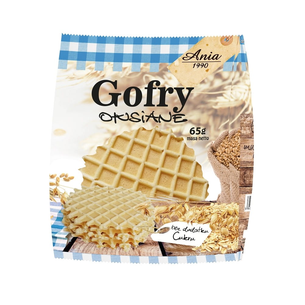 Haferwaffeln ohne Zucker 65 g ANIA