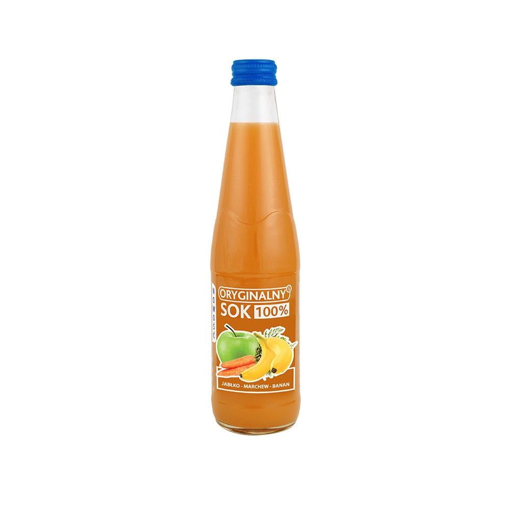 Apfel - Karotte - Bananensaft 330 ml