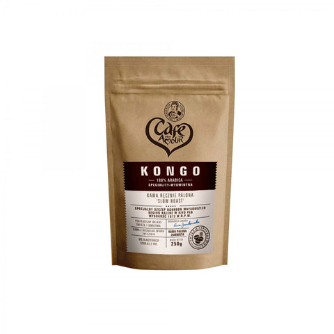 Geröstete Kaffeebohnen 250g Kongo CAFE AMOUR