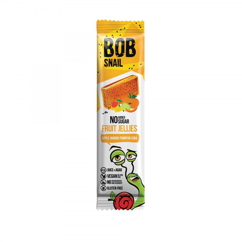 Snack Apfel - Mango - Kürbis - Chia ohne Zuckerzusatz 38 g BOB SNAIL