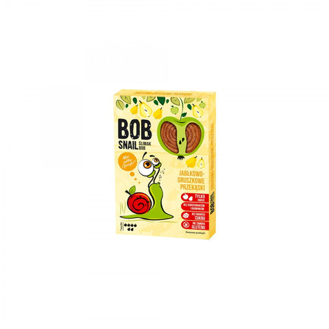 Apfel-Birnen-Snack mit Früchten ohne Zuckerzusatz 60 g BOB SNAIL