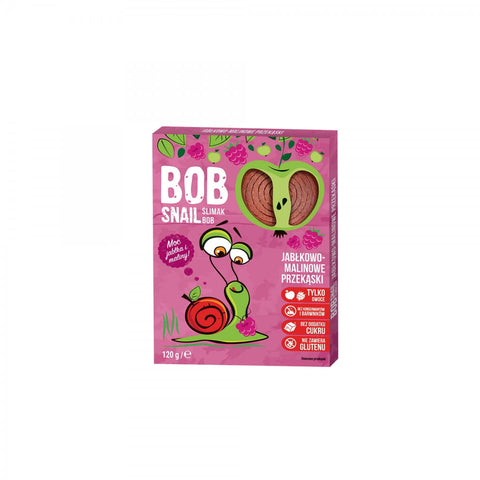 Apfel-Himbeer-Fruchtsnack ohne Zuckerzusatz 120 g BOB SNAIL