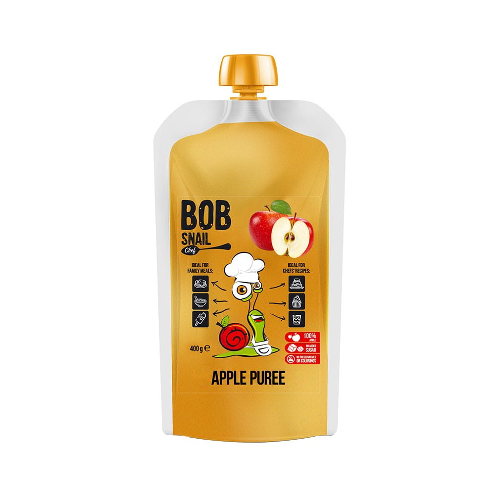 Apfelpüree 100 % Frucht 400 ml BOB SNAIL