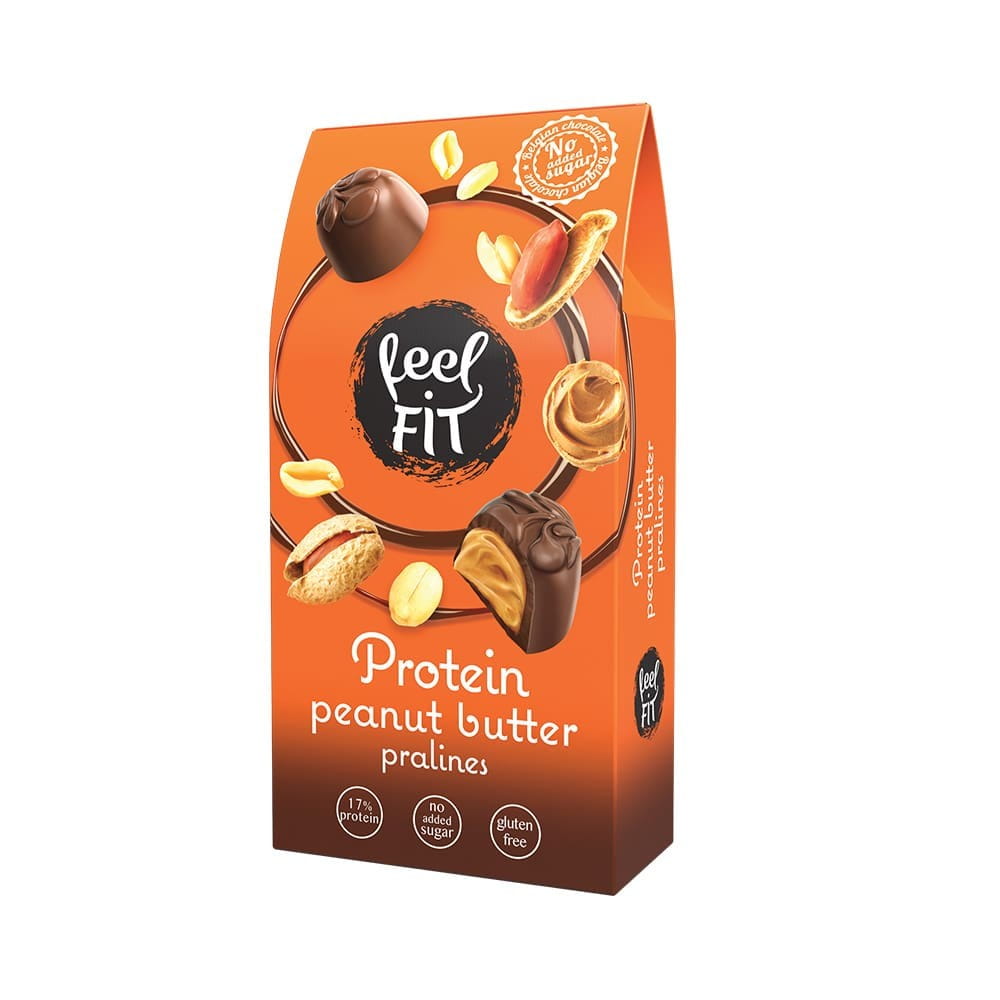 Praline Pralinen mit Erdnussbutter 66 g FEELFIT