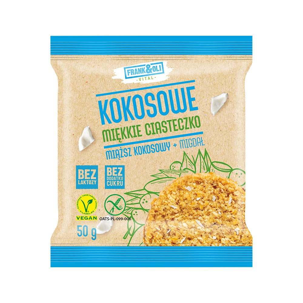 Kokoskeks + Mandel ohne Zuckerzusatz 50 g