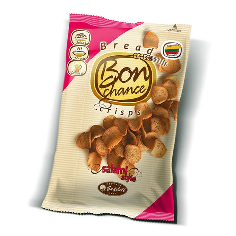 Brotchips mit Salamigeschmack 120 g