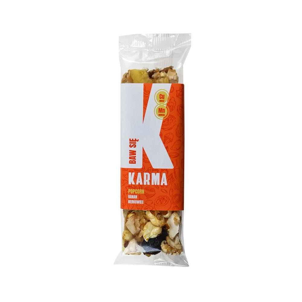 Bananen-Cashew-Popcorn-Riegel 35 g