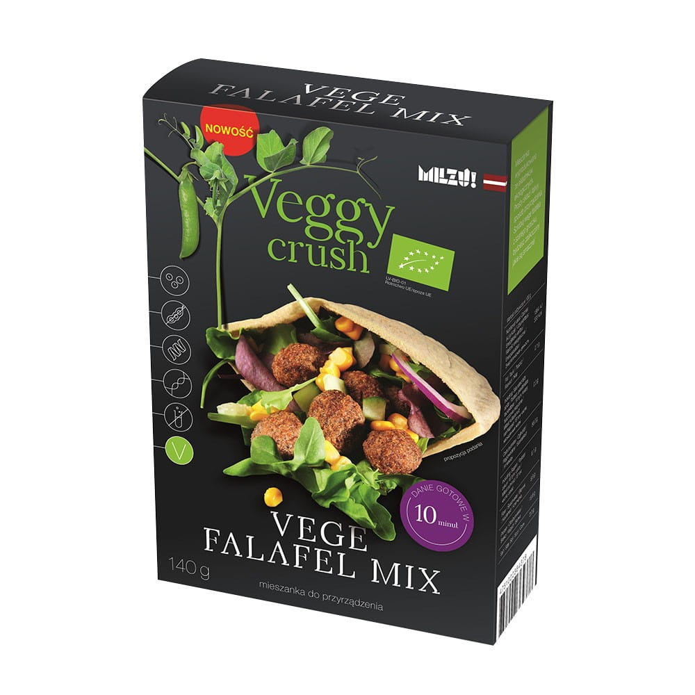 Mix zu Gemüse-Falafel BIO 140 g MILZU