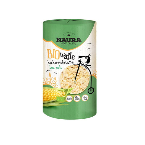 Maiswaffeln ohne Salz BIO 100 g NAURA