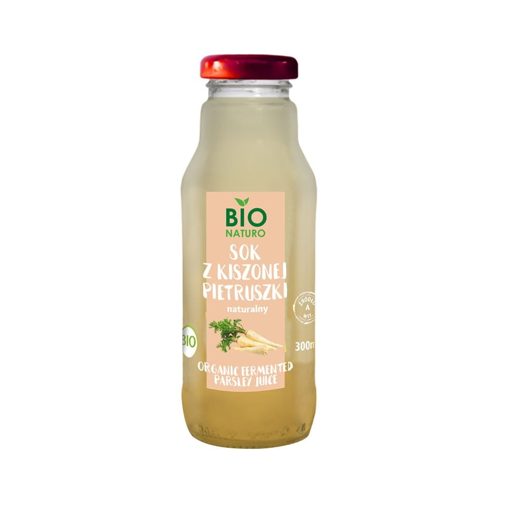 Natürlich eingelegter Petersiliensaft BIO 300 ml BIONATURO