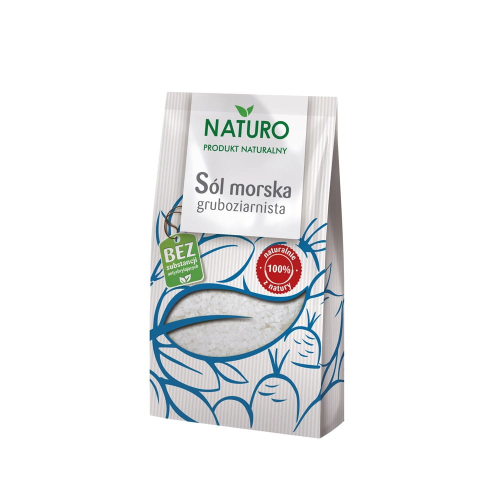 Grobes Meersalz 500 g NATURO