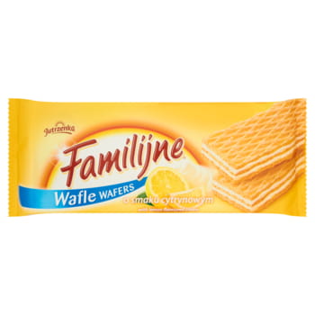 Familijne Waffeln Zitronengeschmack Jutrzenka 180g