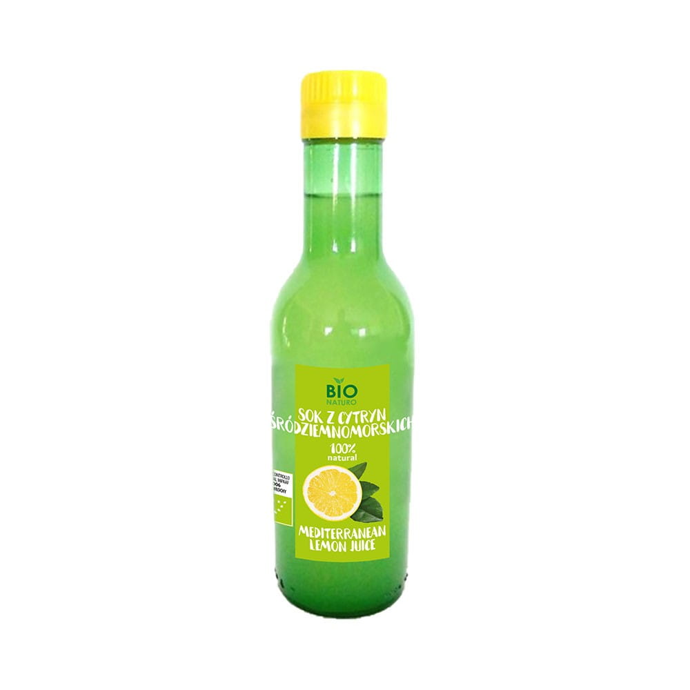 Mediterraner Zitronensaft 100% BIO 250 ml BIONATURO