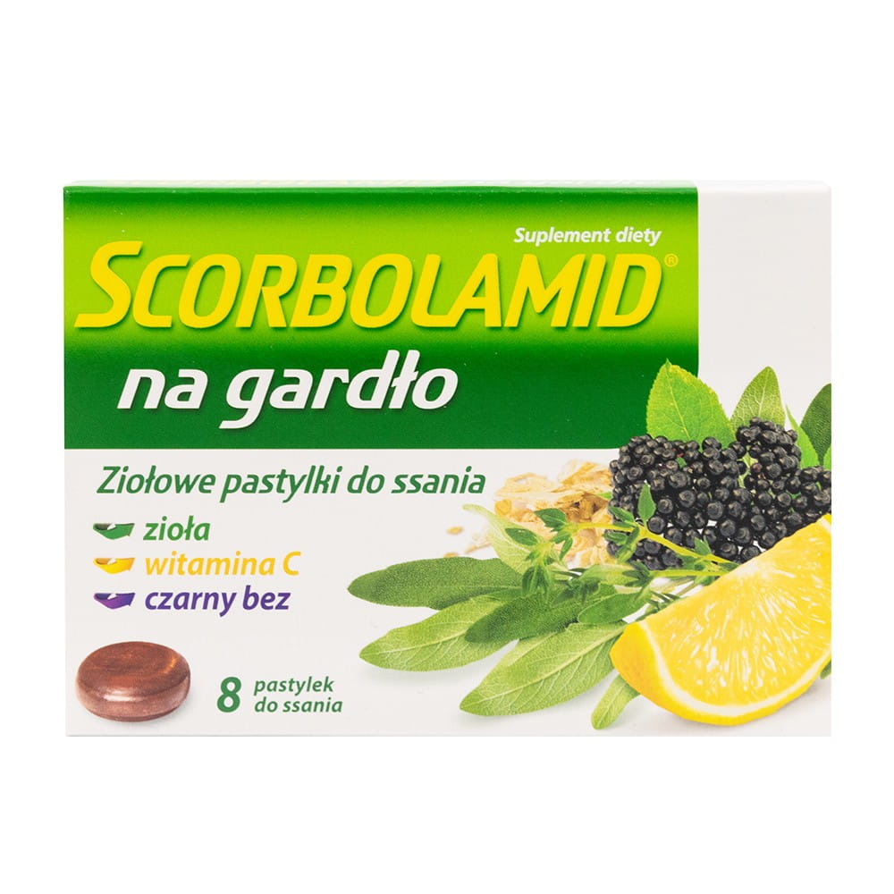 Scorbolamid für Halsschlitten 8 Tabletten