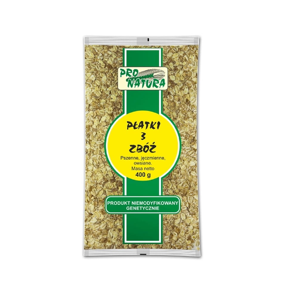 Flocken 3 Cerealien 400 g PRO NATURA